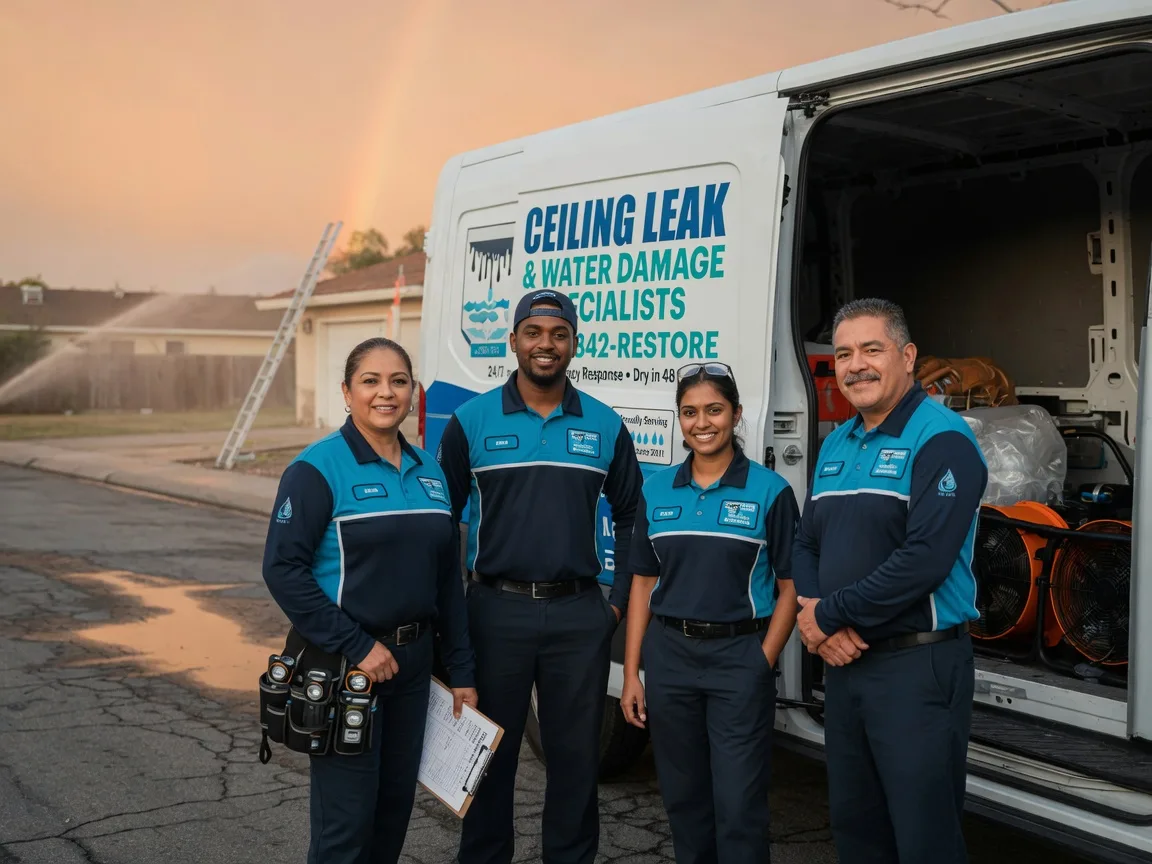 Ceiling Leak Cleanup company in Corunna, MI